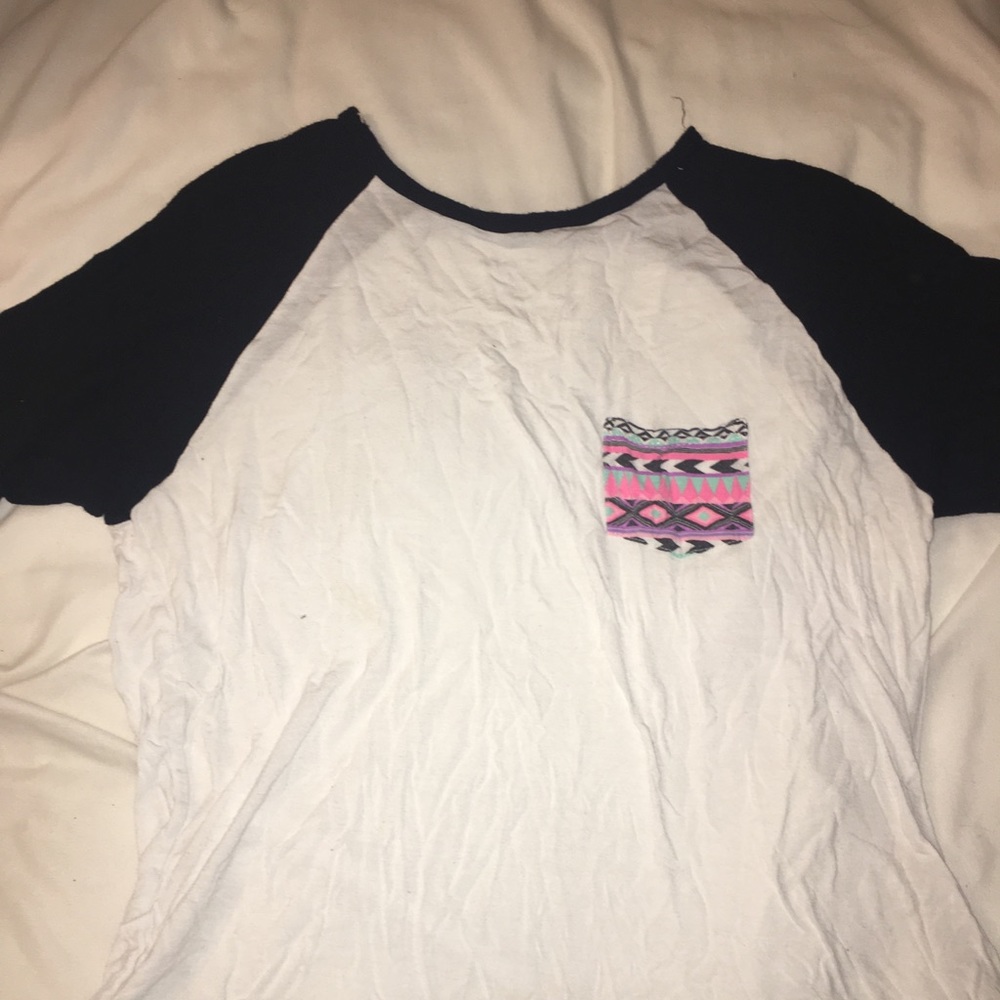 Womens baseball tee